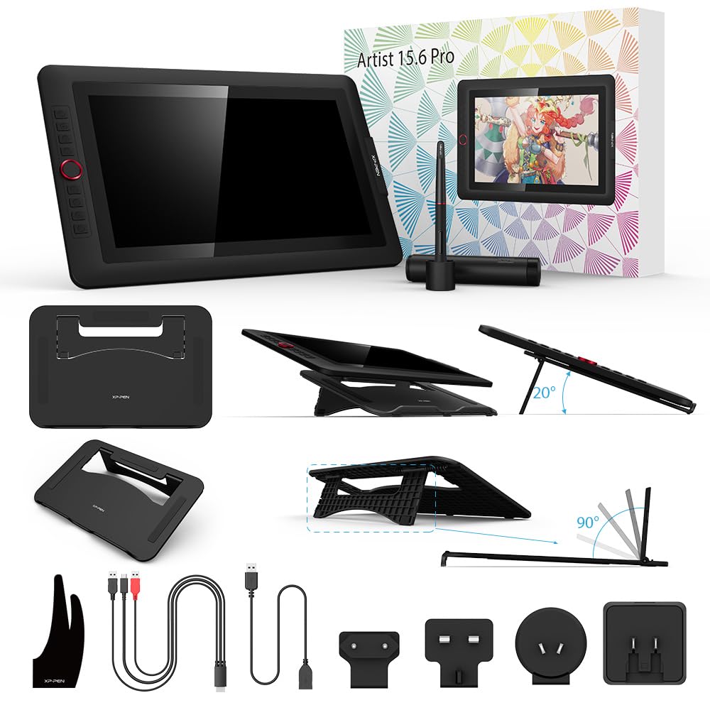 XP-PEN Mesa Digitalizadora com tela XP-Pen Display (Artist 15.6